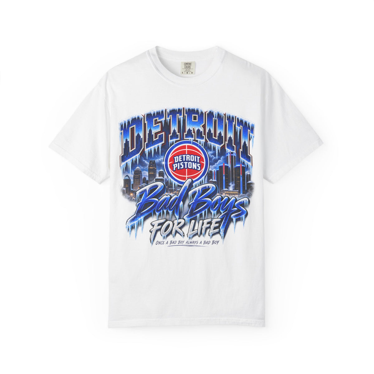 Detroit Pistons "Bad Boys For Life" Graphic T-Shirt