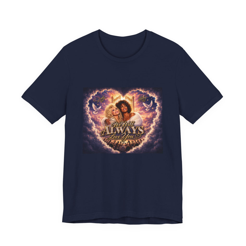 Always By Your Side Heart Portrait Tee