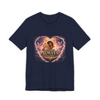 Always By Your Side Heart Portrait Tee