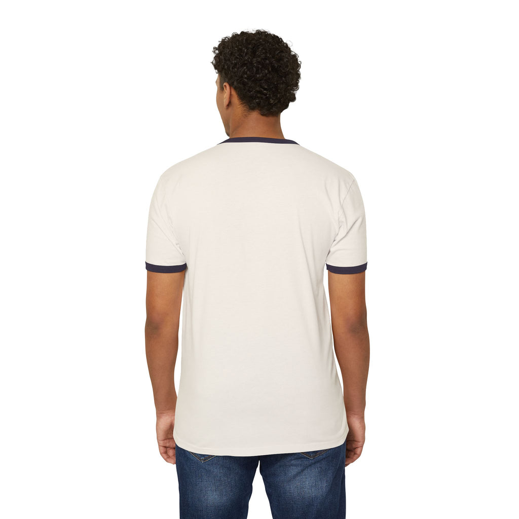 Classic Vintage Logo Ringer Tee — "Saintyamans Classic"