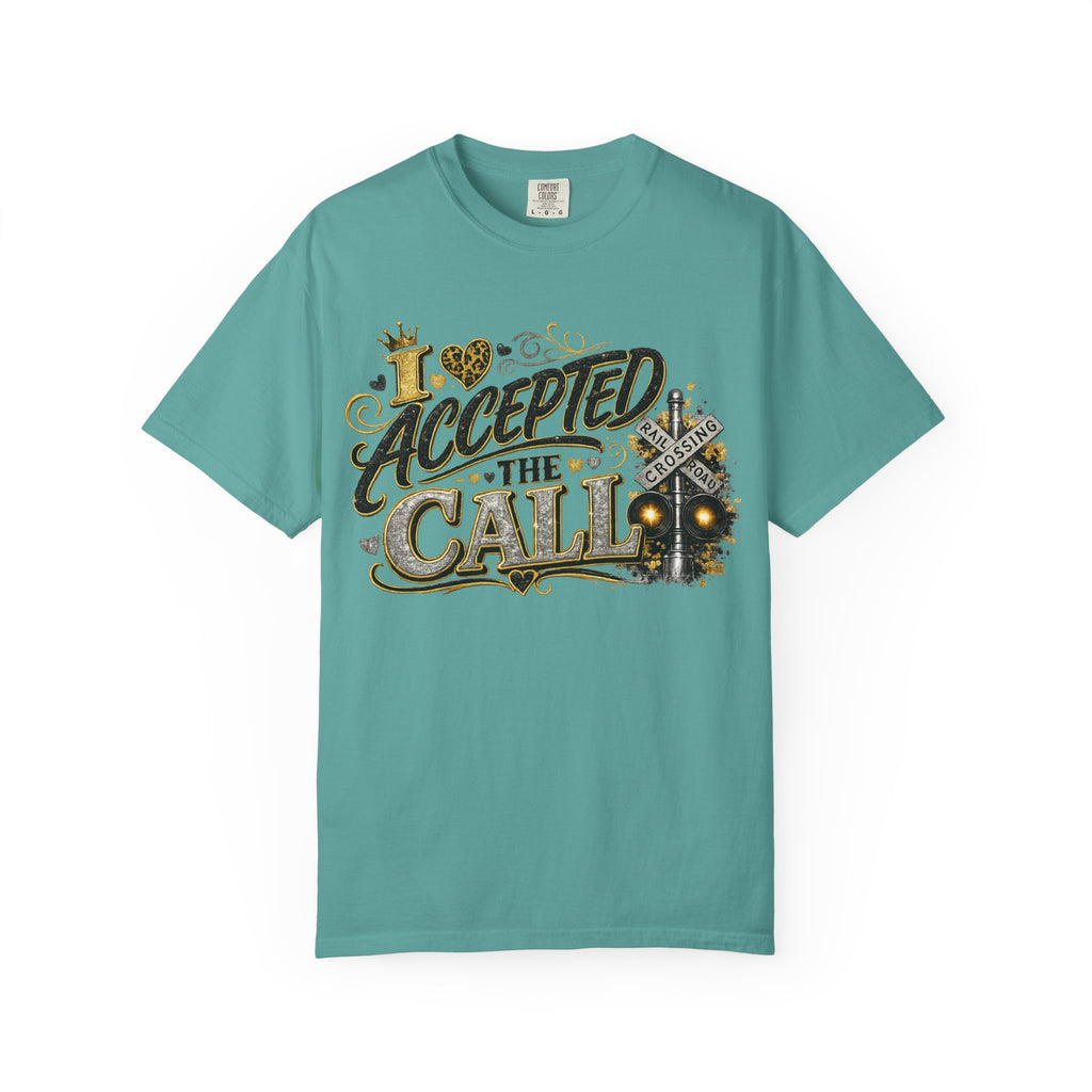 I Accepted The Call T-Shirt — Inspirational Christian Faith Graphic Tee