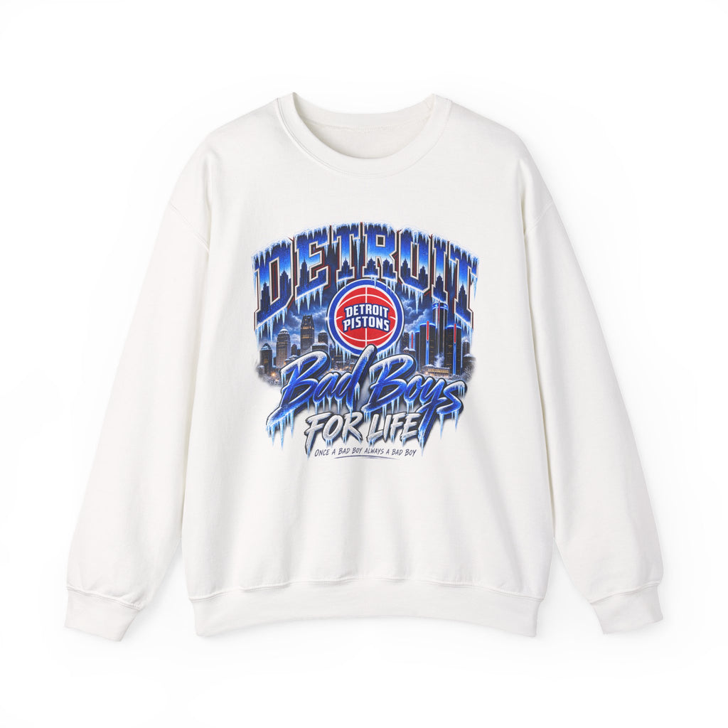 Detroit Pistons 'Bad Boys for Life' Crewneck Sweatshirt