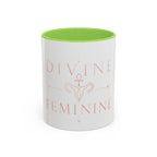 Divine Feminine Coffee Mug – 11oz & 15oz Black Ceramic