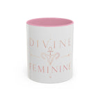 Divine Feminine Coffee Mug – 11oz & 15oz Black Ceramic