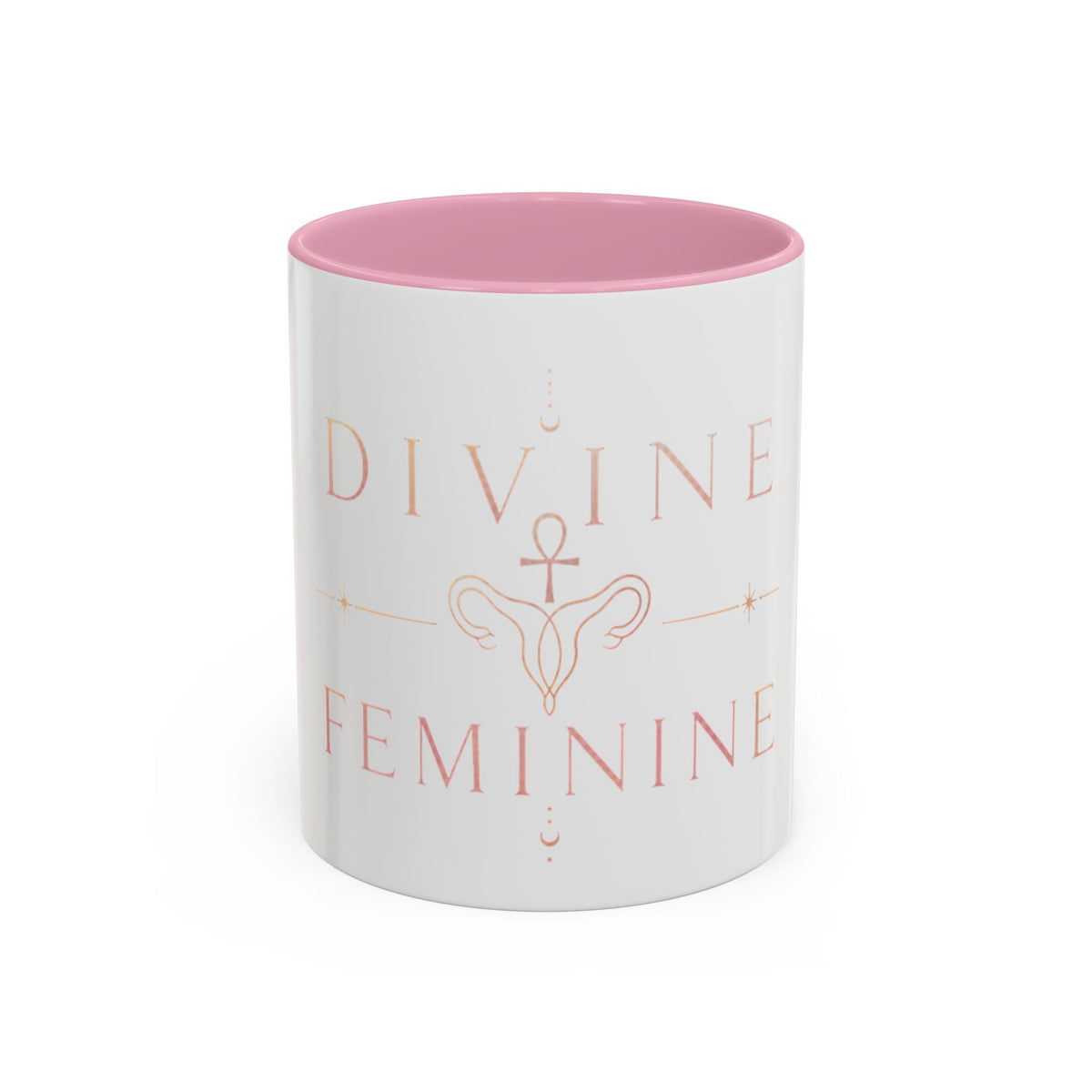 Divine Feminine Coffee Mug – 11oz & 15oz Black Ceramic
