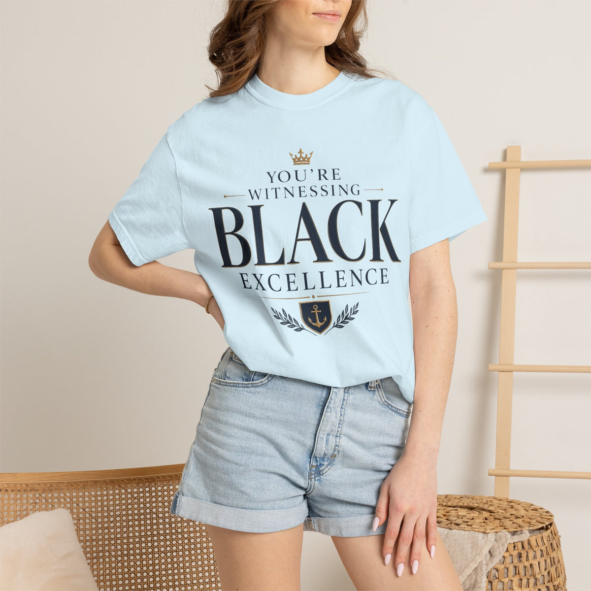 T-Shirt — "You’re Witnessing Black Excellence" Graphic Tee