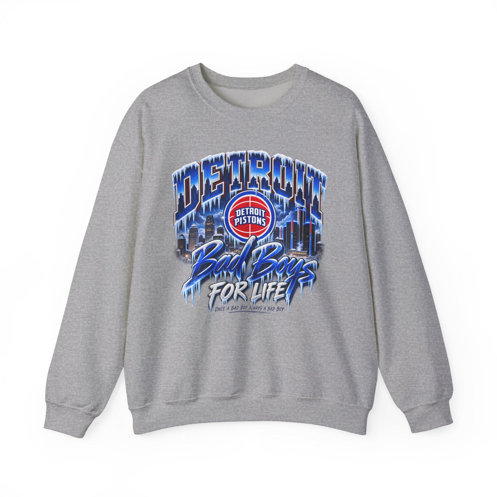 Detroit Pistons 'Bad Boys for Life' Crewneck Sweatshirt