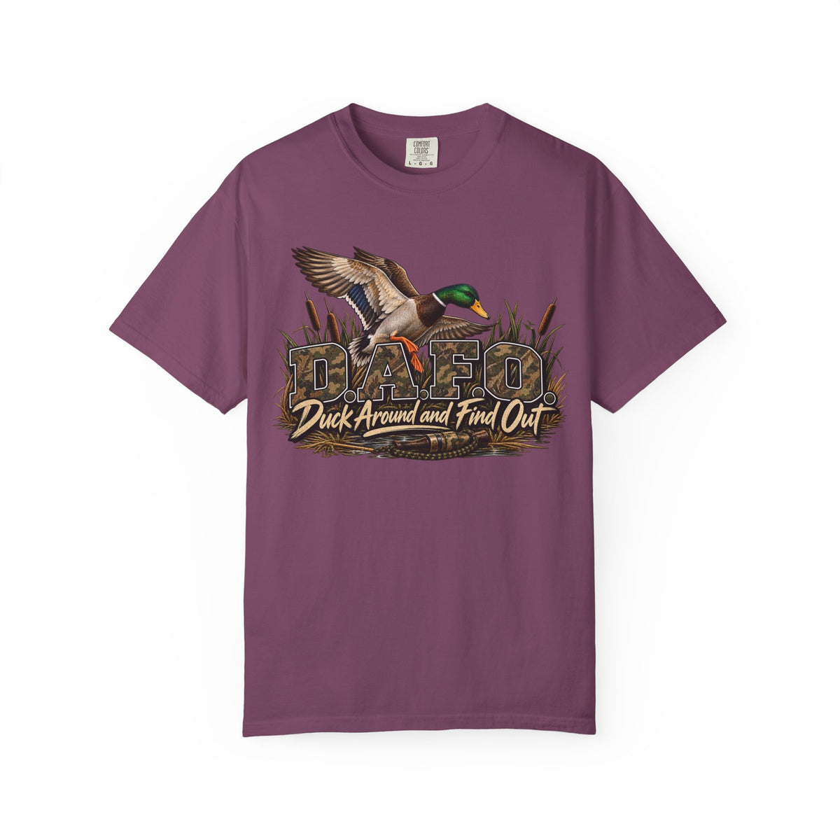 Duck Around and Find Out T-Shirt — Mallard Hunting Graphic Tee
