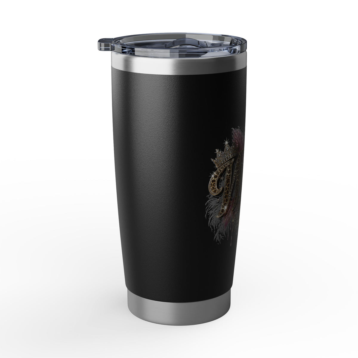 Wifey 20oz Stainless Tumbler – Leopard Script Bridal Travel Cup