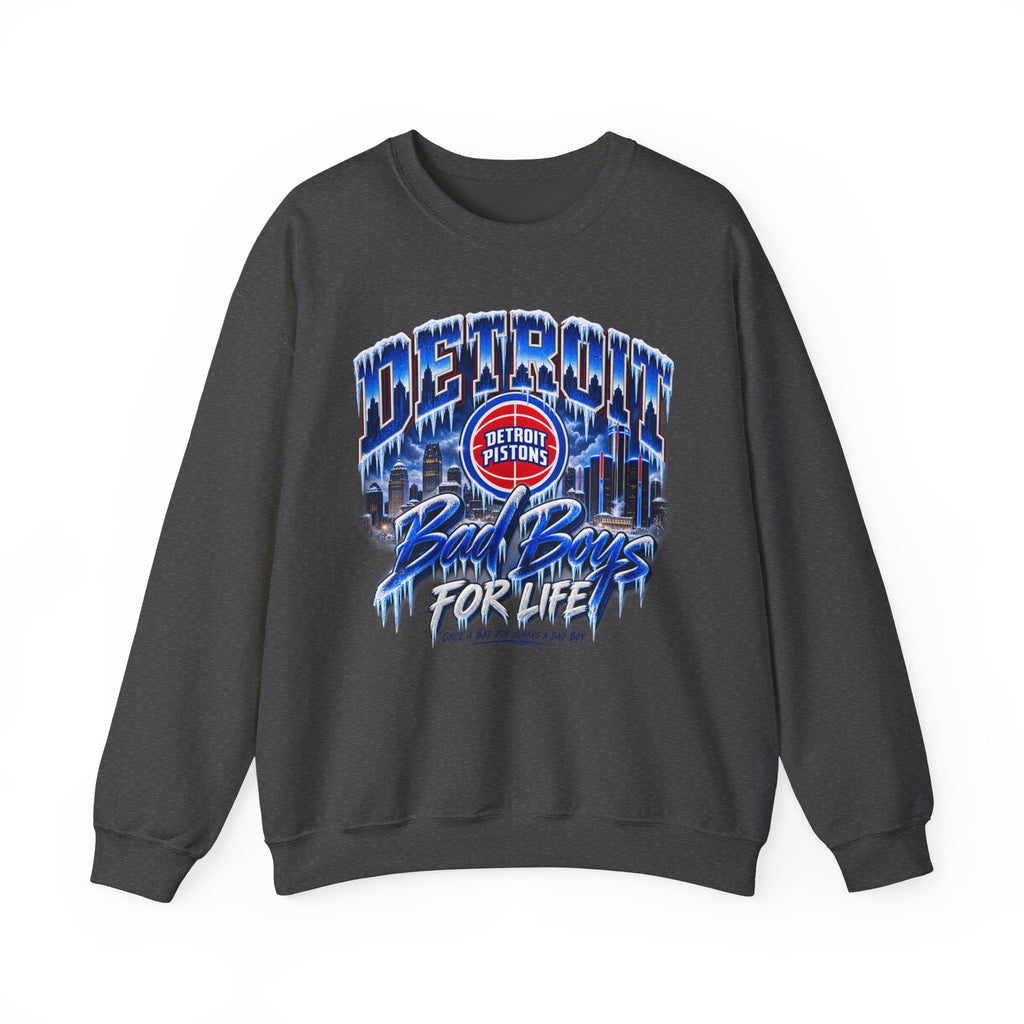 Detroit Pistons 'Bad Boys for Life' Crewneck Sweatshirt