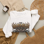 Crewneck Sweatshirt — "The Golden Rules" Rustic Outdoor Graphic