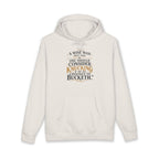 Hoodie - "A Wise Man Once Said: One Should Consider Knucking" Quote Graphic Hoodie
