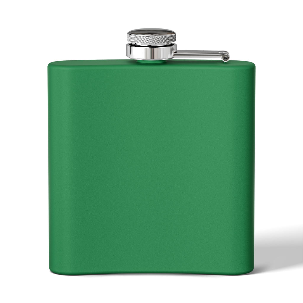 Rainbow 'Unctie' 6oz Stainless Steel Flask — LGBTQ+ Pride Hip Flask Gift