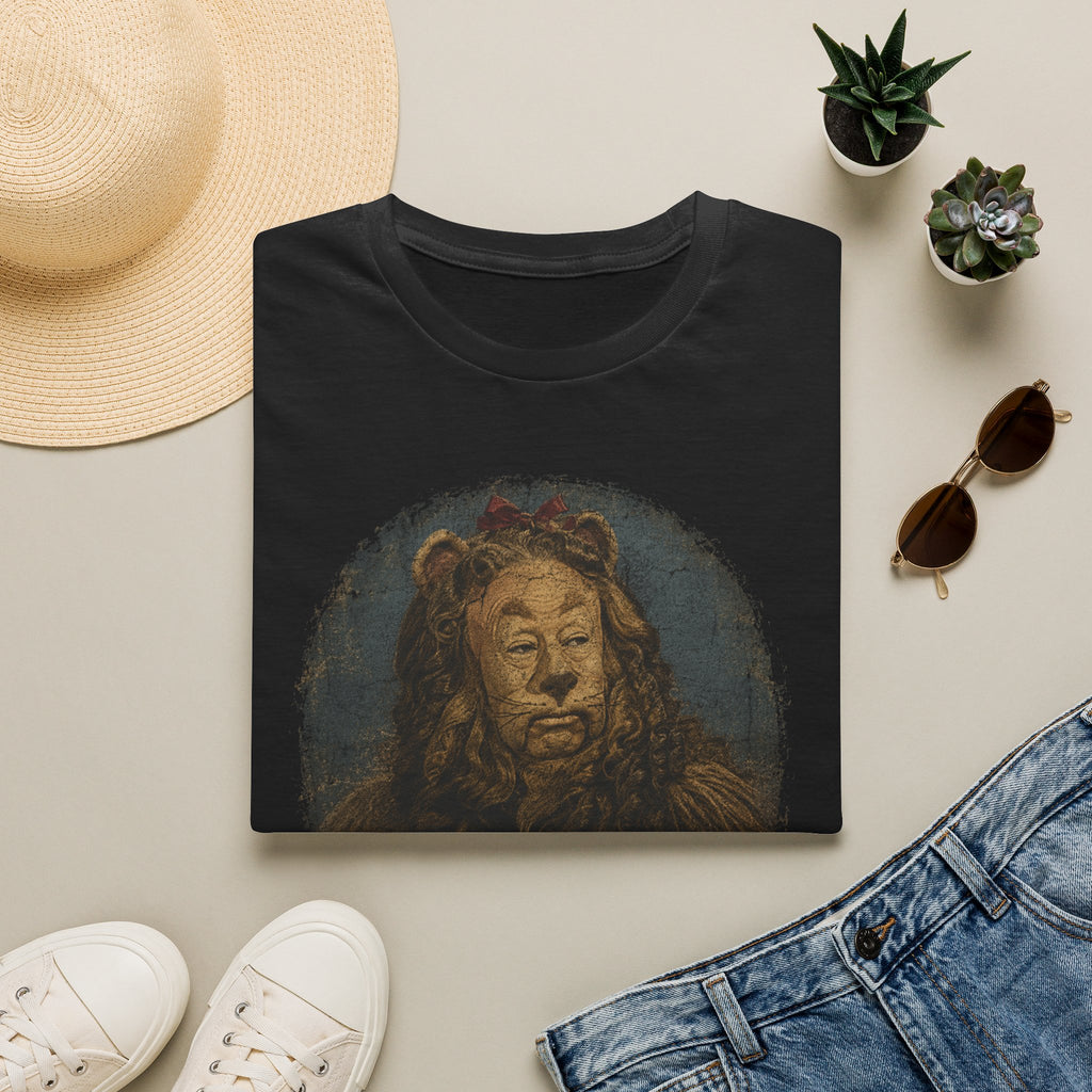Wizard of Oz Cowardly Lion Tee — "If I Only Gave a Damn" Vintage Movie Quote T-Shirt