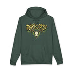 Graffiti Rock City Hoodie — Dripping Skull Streetwear Pullover