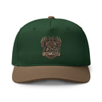 Two-Tone Trucker Cap — 'I Don't Argue' Antler Crest