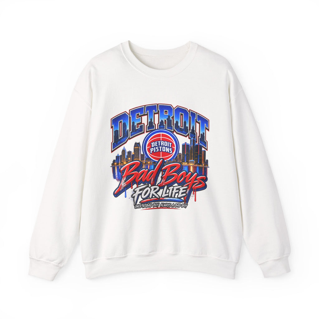 Detroit Pistons "Bad Boys For Life" Crewneck Sweatshirt