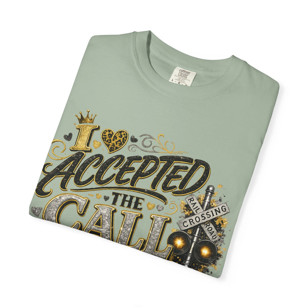 I Accepted The Call T-Shirt — Inspirational Christian Faith Graphic Tee