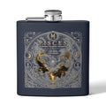 Pisces Zodiac Flask — 6oz Stainless Steel Astrological Hip Flask