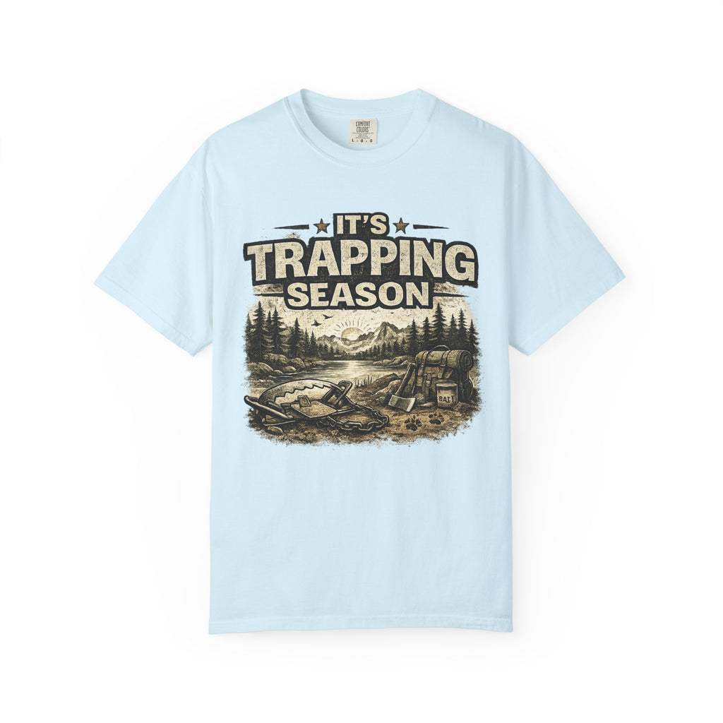 Trapping Season T-Shirt — Vintage Outdoorsman Hunting & Trapping Graphic Tee