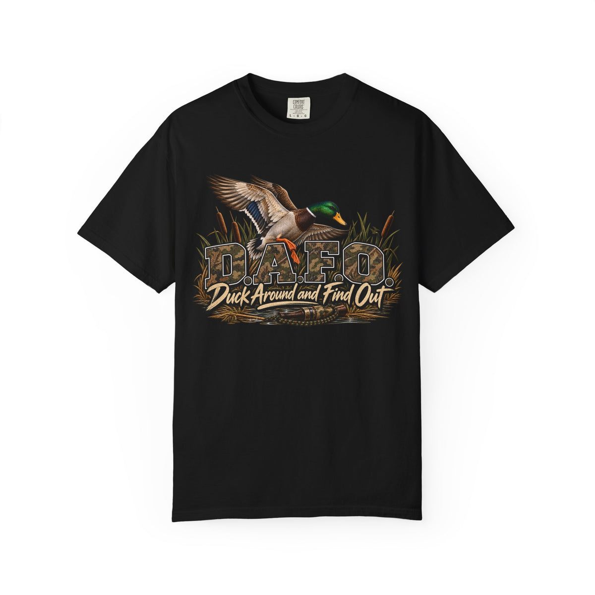Duck Around and Find Out T-Shirt — Mallard Hunting Graphic Tee