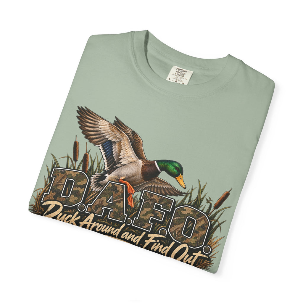 Duck Around and Find Out T-Shirt — Mallard Hunting Graphic Tee
