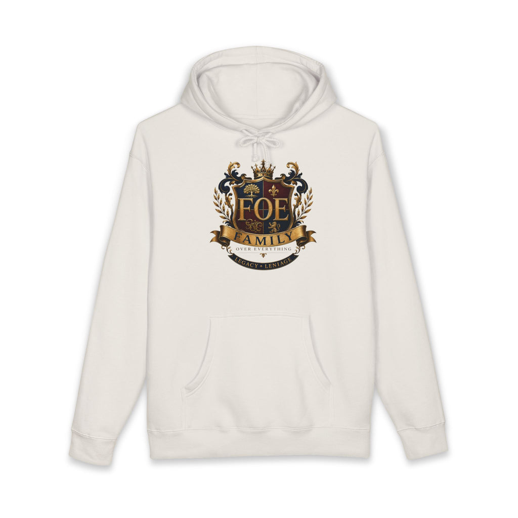 FOE Family Crest Hoodie – Vintage Heraldic Coat of Arms Pullover