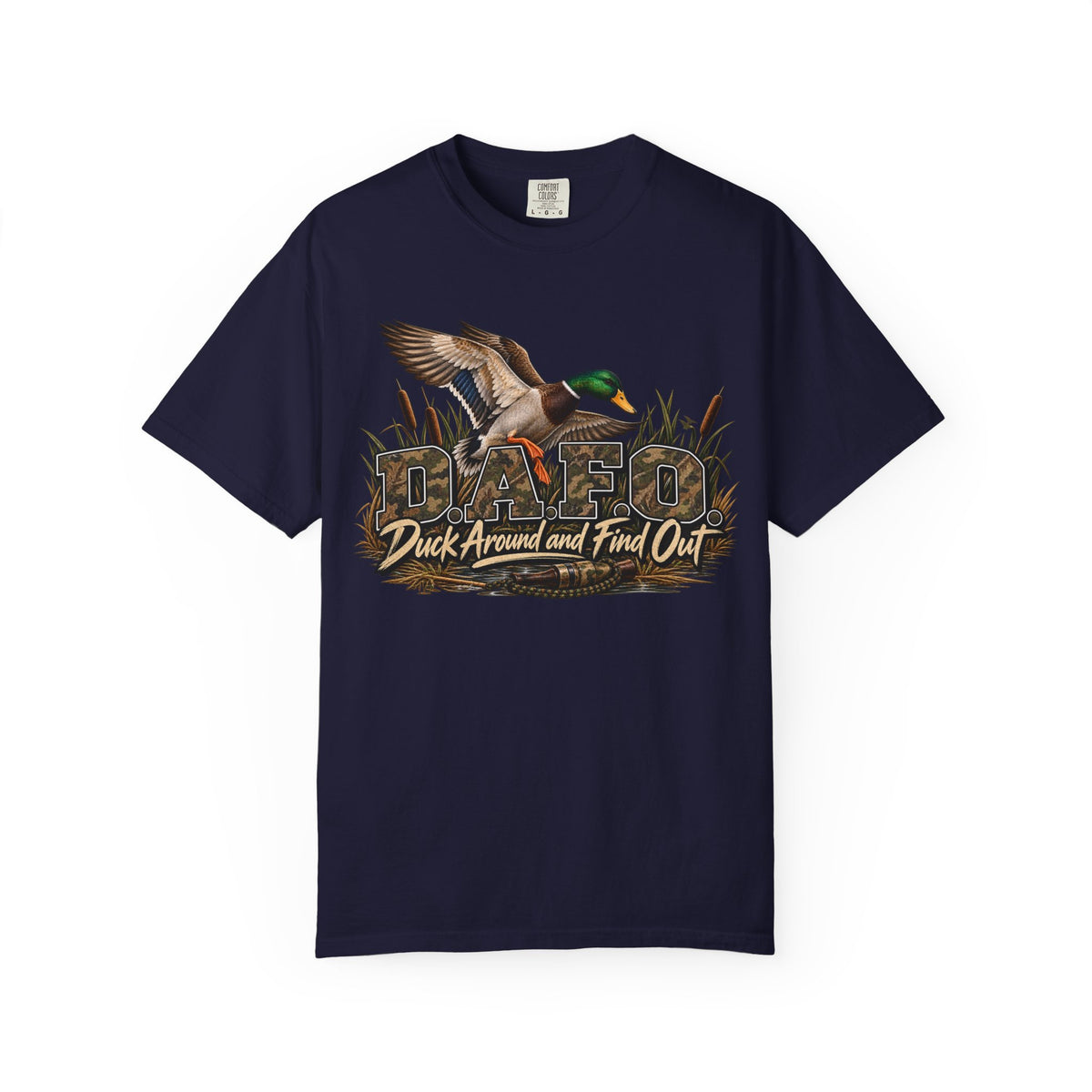 Duck Around and Find Out T-Shirt — Mallard Hunting Graphic Tee