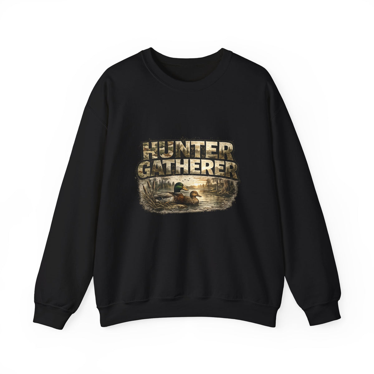 Unisex Heavy Blend "Hunter Gatherer" Crewneck Sweatshirt