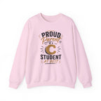 Crewneck Sweatshirt — "Proud Parent of a C Student (At Best)" Fun Parent Gift