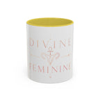Divine Feminine Coffee Mug – 11oz & 15oz Black Ceramic