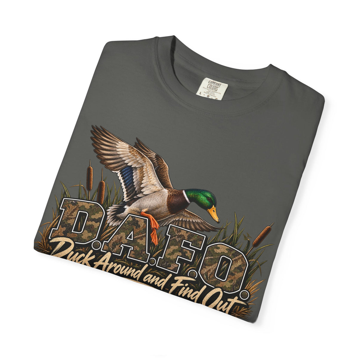 Duck Around and Find Out T-Shirt — Mallard Hunting Graphic Tee