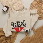 Gen X Jr./Sr. Crewneck Sweatshirt – Retro Generation X Design