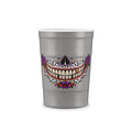 Sugar Skull Recyclable Steel Cup — Day of the Dead Party Cup