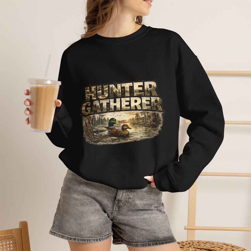 Unisex Heavy Blend "Hunter Gatherer" Crewneck Sweatshirt