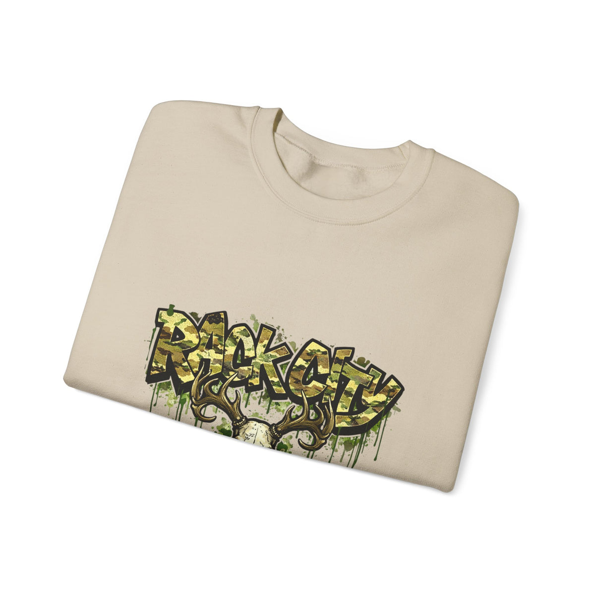 Unisex Heavy Blend "Rack City" Crewneck Sweatshirt