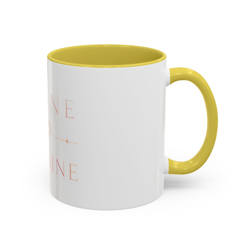 Divine Feminine Coffee Mug – 11oz & 15oz Black Ceramic