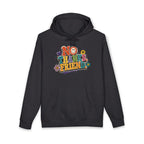 No Thanks Friend Hoodie — Retro Floral Graphic Pullover