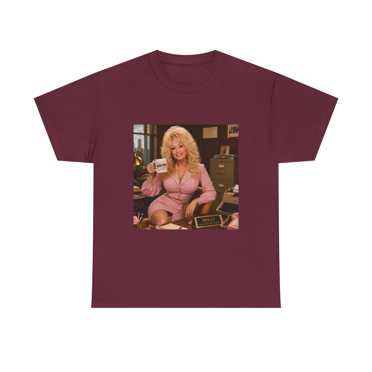 Vintage 80s TV Office Photo Tee