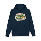 Hoodie — "No Thanks Friend, It’s Always Something" Floral Graphic Pullover