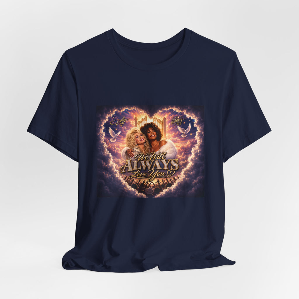 Always By Your Side Heart Portrait Tee