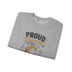 Crewneck Sweatshirt — "Proud Parent of a C Student (At Best)" Fun Parent Gift