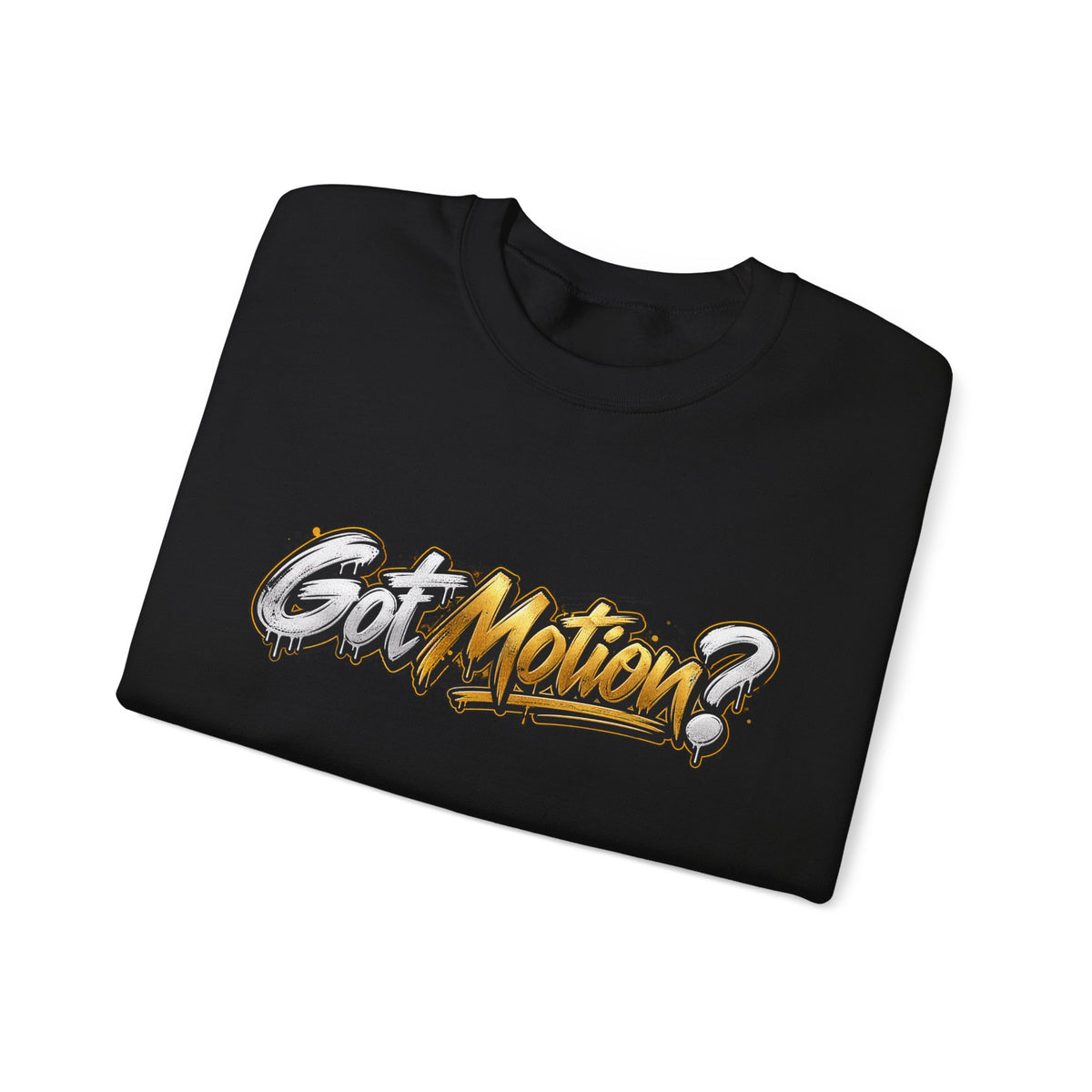 Got Motion? Crewneck Sweatshirt — Retro Graffiti Athletic Streetwear