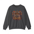 King of Queens Graphic Sweatshirt — Gothic Flame 'God Dad' Design
