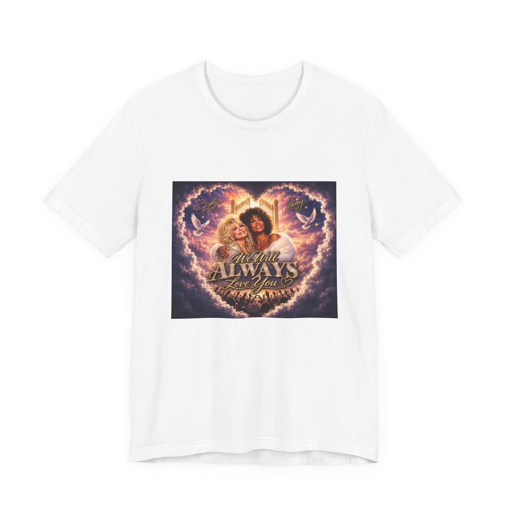 Always By Your Side Heart Portrait Tee