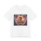 Always By Your Side Heart Portrait Tee