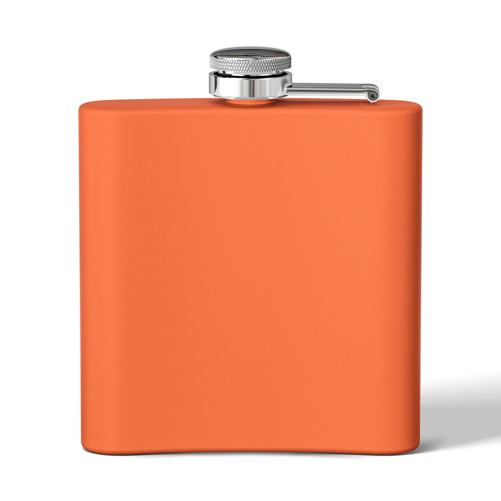 Rainbow 'Unctie' 6oz Stainless Steel Flask — LGBTQ+ Pride Hip Flask Gift