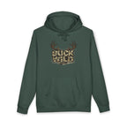 Buck Wild Camo Hoodie — Deer Antler Hunting Sweatshirt