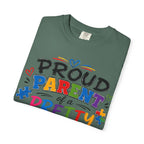 Proud Parent of a Pretty AwMazing Kid T-Shirt — Colorful Autism Pride Tee