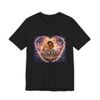 Always By Your Side Heart Portrait Tee